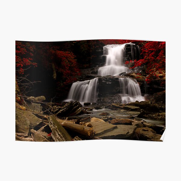 Red Autumn Poster