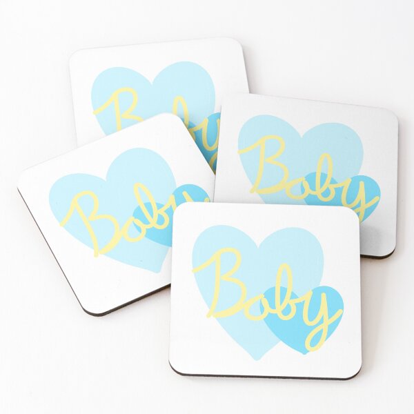 Item preview, Baby hearts (blue) designed and sold by Cloud-Boy.
