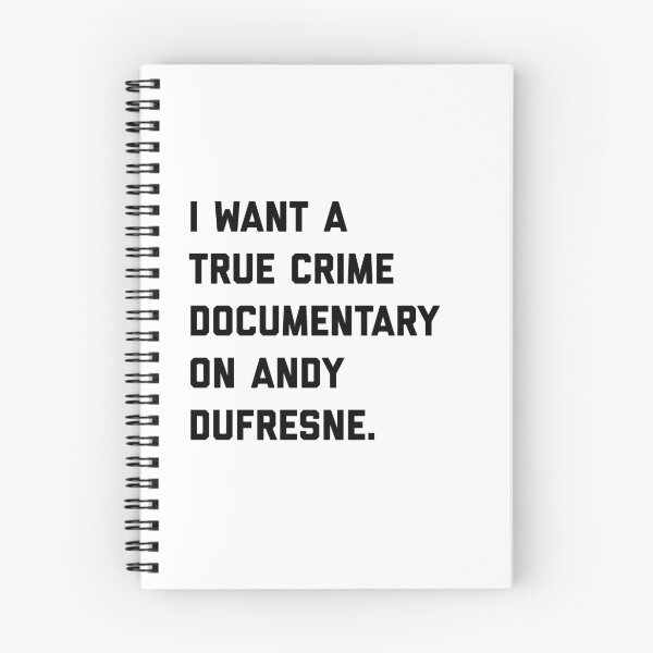 Item preview, I want a true crime documentary on Andy Dufresne designed and sold by Primotees.