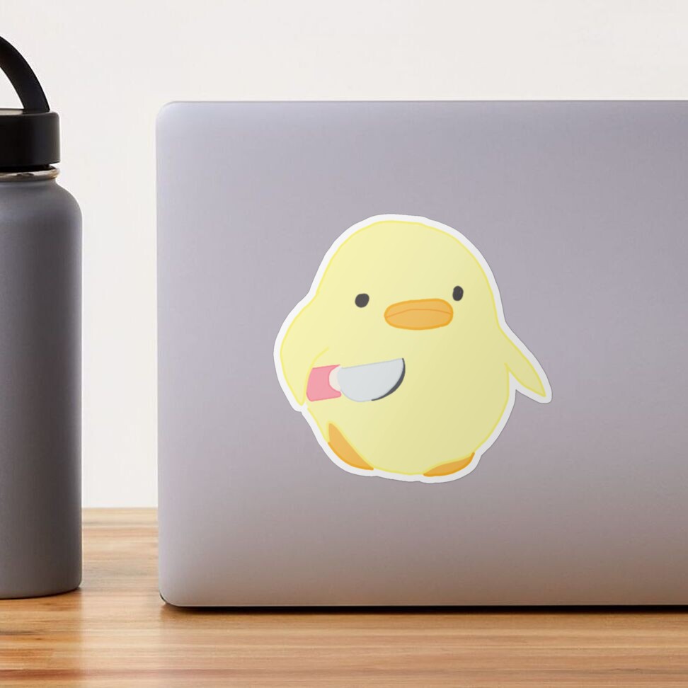  Back to School Gifts, Duck Holding Knife Meme Golden