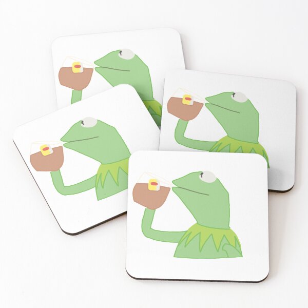 Item preview, Kermit Drinking Tea Meme designed and sold by areberhard.