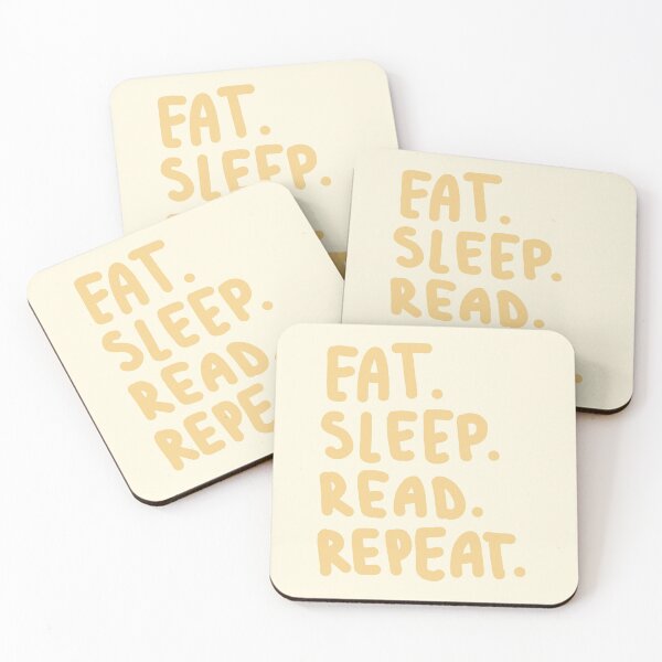 Item preview, Eat Sleep Read Repeat designed and sold by Mazie Kate.