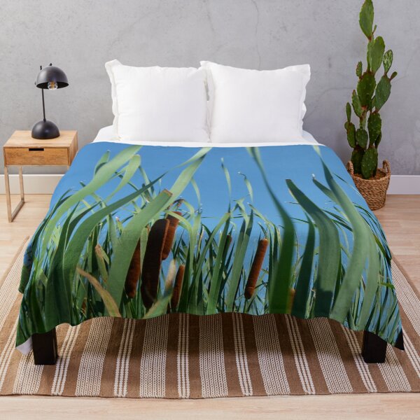 Item preview, Bulrushes at Buffalo Lake designed and sold by farmbrough.