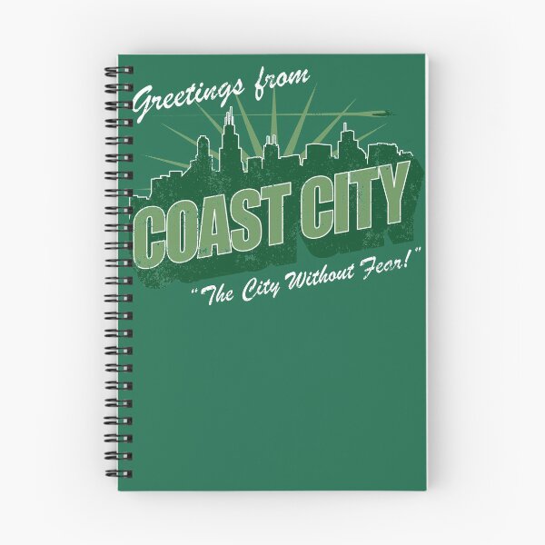Item preview, Greetings From Coast City designed and sold by BlazeComics.