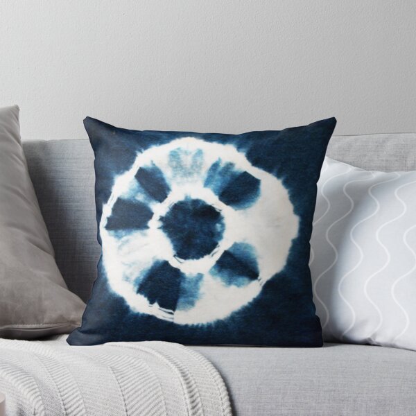 Item preview, Indigo Shibori Circle Tie dye designed and sold by MojaveLove.