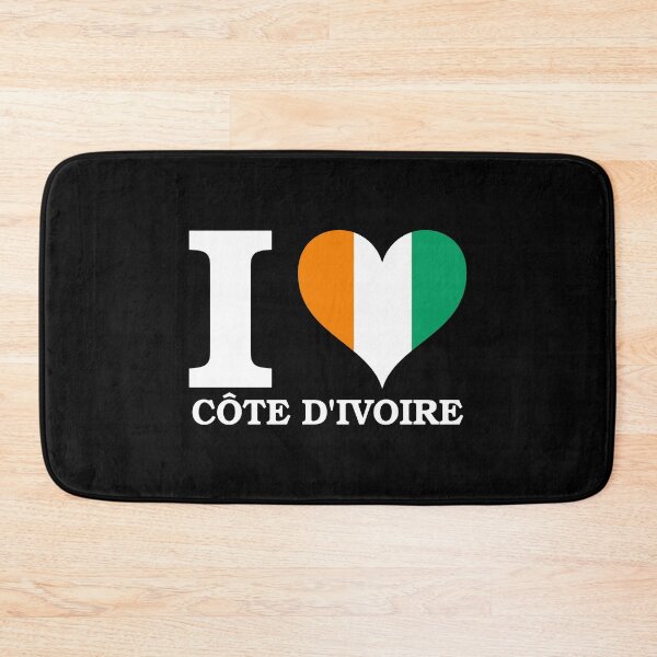 Item preview, I ❤ COTE D'IVOIRE designed and sold by NattyWear.