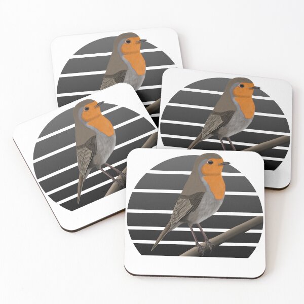 Item preview, jz.birds Robin Redbreast Bird Animal Design Illustration designed and sold by jz-birds.