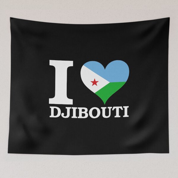 Item preview, I ❤ DJIBOUTI designed and sold by NattyWear.