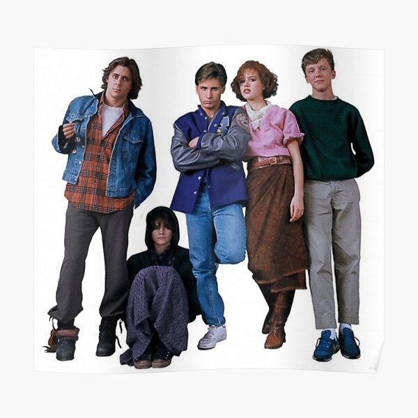 "The Breakfast Club x" Poster by MarisolG2 Redbubble