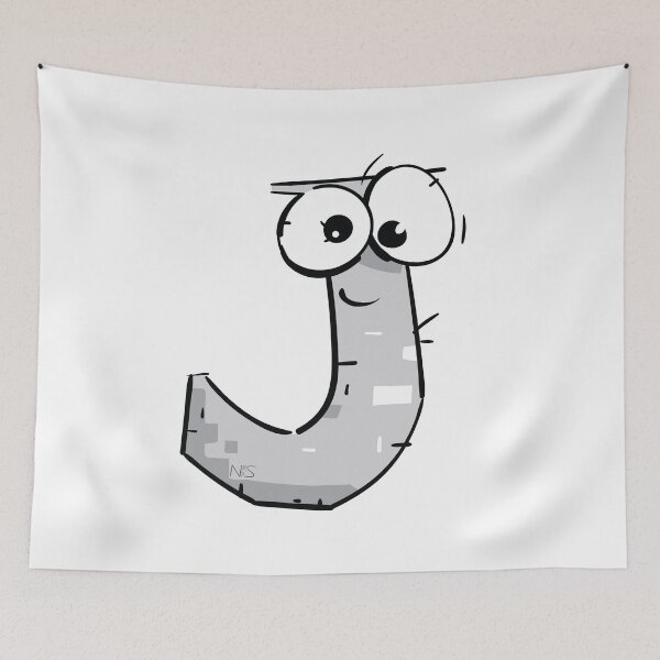 Item preview, Cute J designed and sold by Neda Sadreddin.