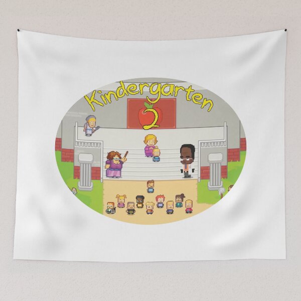 Item preview, Kindergarten 2 designed and sold by MerchGameStore.