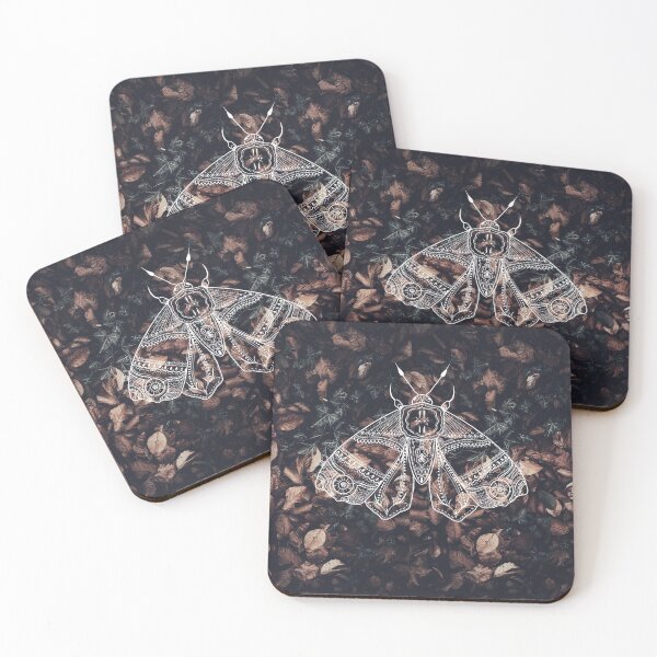 Item preview, Bohemian Tribal Moth designed and sold by LordGraceArt.