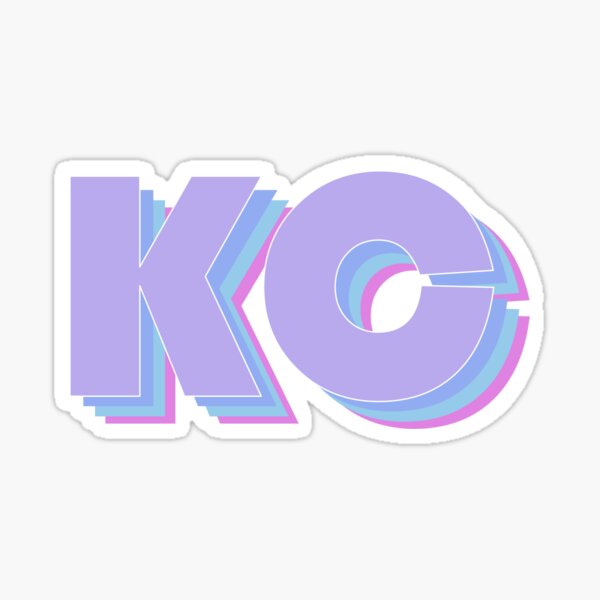 Purple Kansas City Sticker