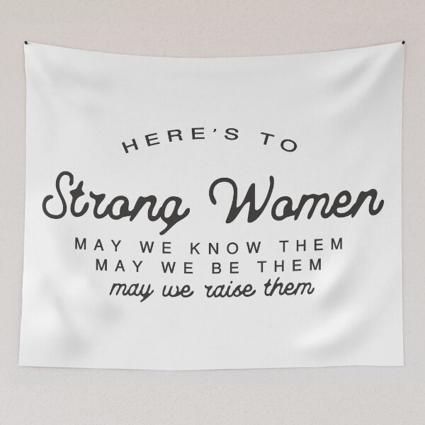 Item preview, here's to strong women designed and sold by vkdavidson.