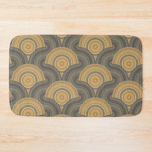 Item preview, Medallion - butter gray designed and sold by ormolu.