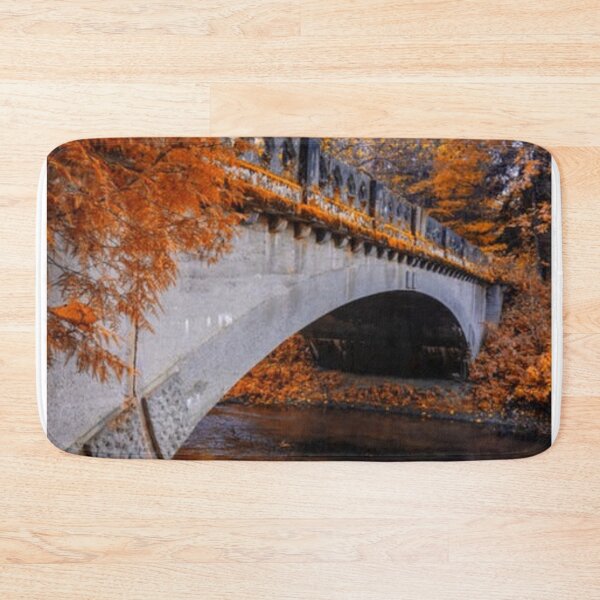 Item preview, Bridge with fall colored leaves designed and sold by Hvll1116.