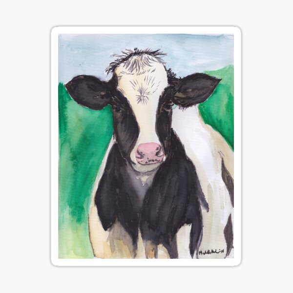 Little cow Sticker