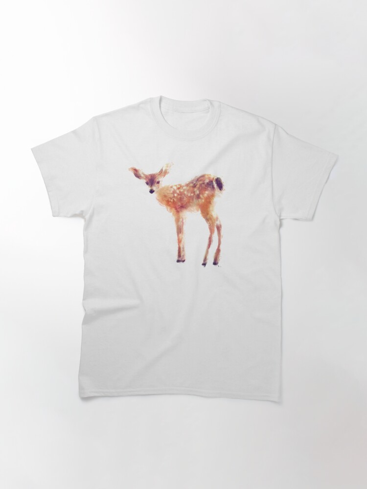 Classic T-Shirt, Fawn designed and sold by Amy Hamilton