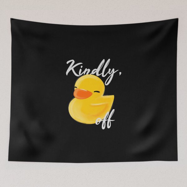 Item preview, Duck off- white text designed and sold by AG Nonsuch.