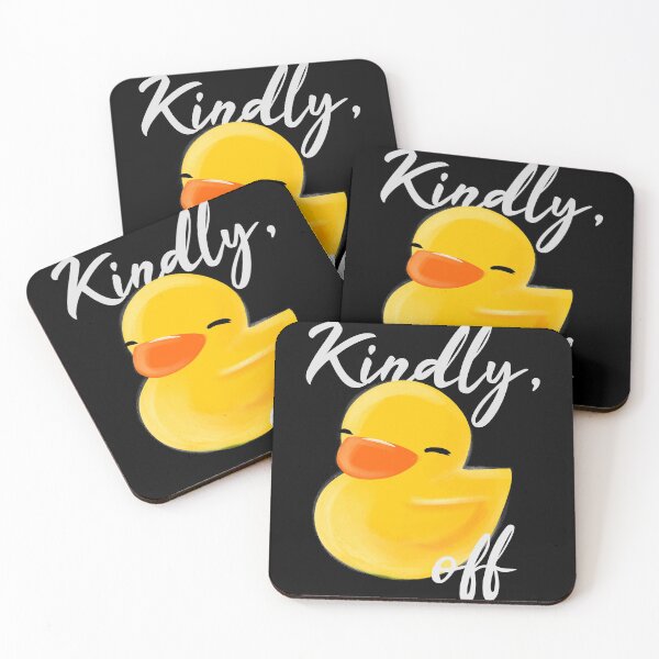 Item preview, Duck off- white text designed and sold by AG Nonsuch.
