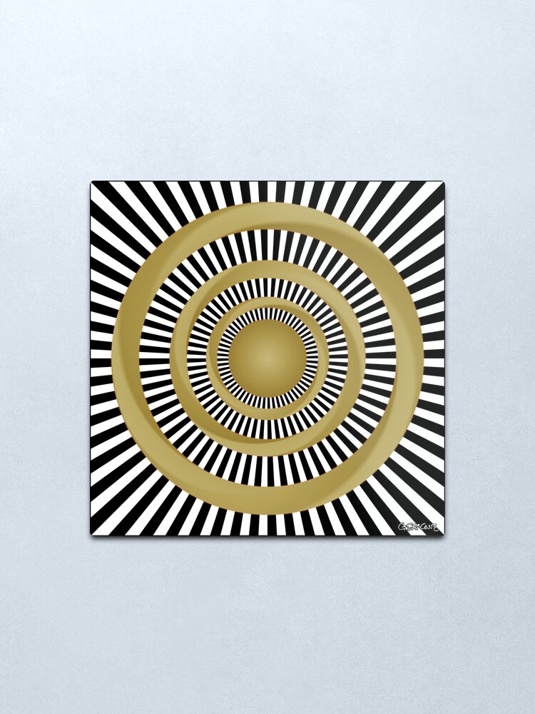 Alternate view of MAGNETIC FLUIDS Metal Print