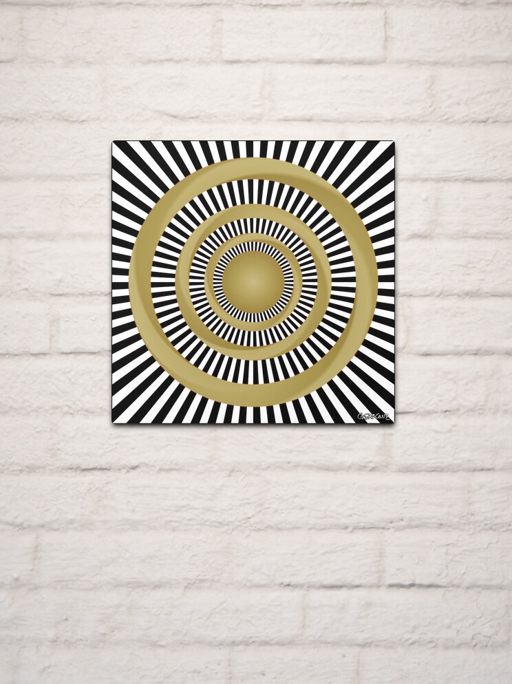 Alternate view of MAGNETIC FLUIDS Metal Print