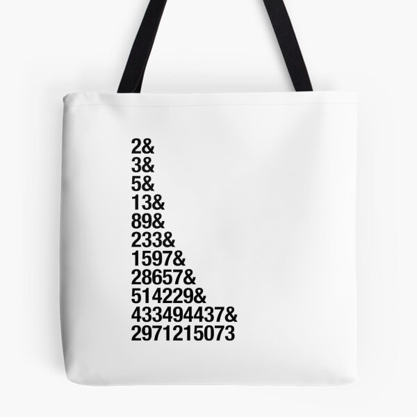 Item preview, fibonacci prime numbers list designed and sold by azule1.