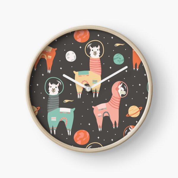 Item preview, Astronaut Llamas in Space designed and sold by latheandquill.