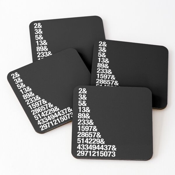 Item preview, fibonacci prime numbers list designed and sold by azule1.