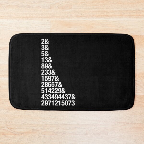 Item preview, fibonacci prime numbers list designed and sold by azule1.