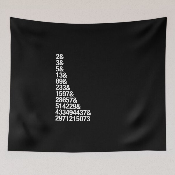 Item preview, fibonacci prime numbers list designed and sold by azule1.