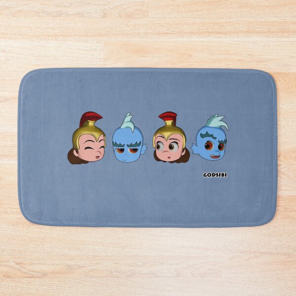 Item preview, Athena and Poseidon Heads designed and sold by Godsibi.