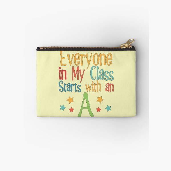Item preview, Back to School Teacher graphic Everyone Starts With an A design designed and sold by doodabobs.