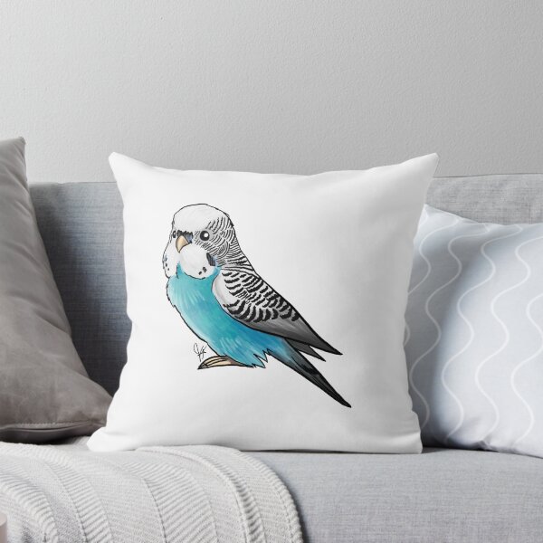 Item preview, Blue Budgie Parakeet designed and sold by Jennifer Stolzer.