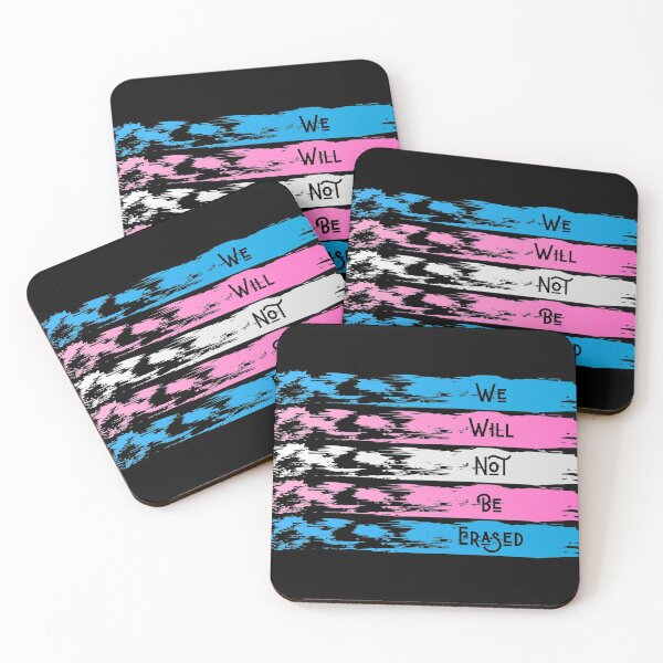 Item preview, Trans People Will Not Be Erased designed and sold by CoppersMama.