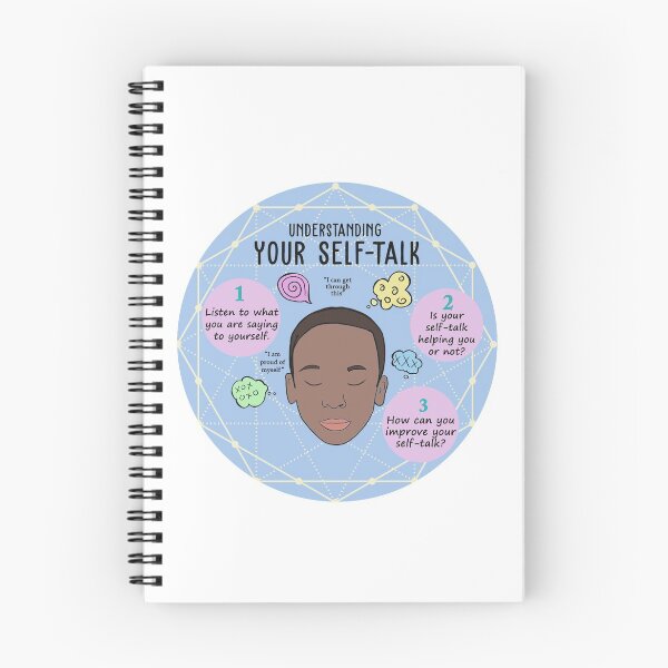 Item preview, Self talk - Mental Health - Self Care designed and sold by Neurons  Away.
