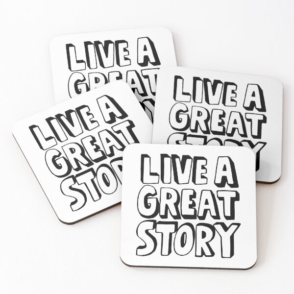 Item preview, Live a great story  designed and sold by Kerry Pritchard.