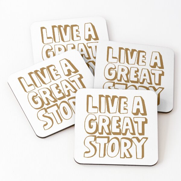 Item preview, Live a great story  designed and sold by Kerry Pritchard.