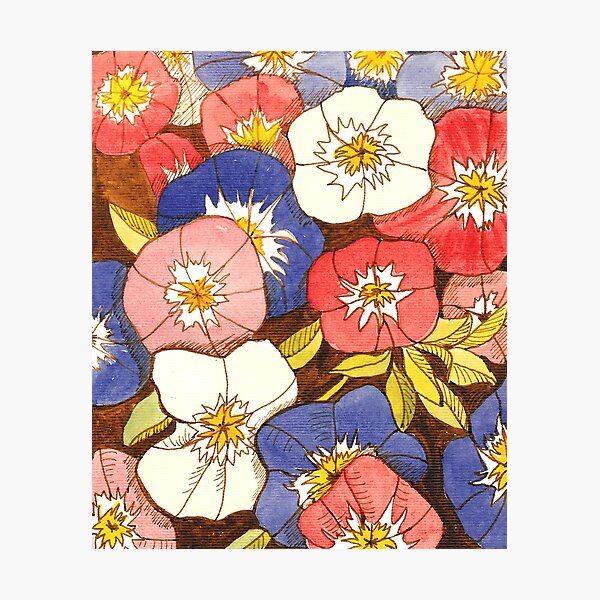 Item preview, Petunias designed and sold by marlene veronique holdsworth.