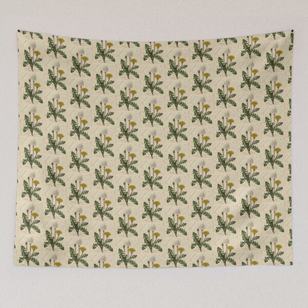 Item preview, Vintage Botanical Dandelion designed and sold by BlueSpecsStudio.