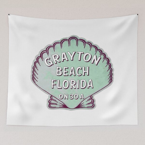 Item preview, Grayton Beach Florida 30A Vintage Shell 30 A designed and sold by Travel Time.