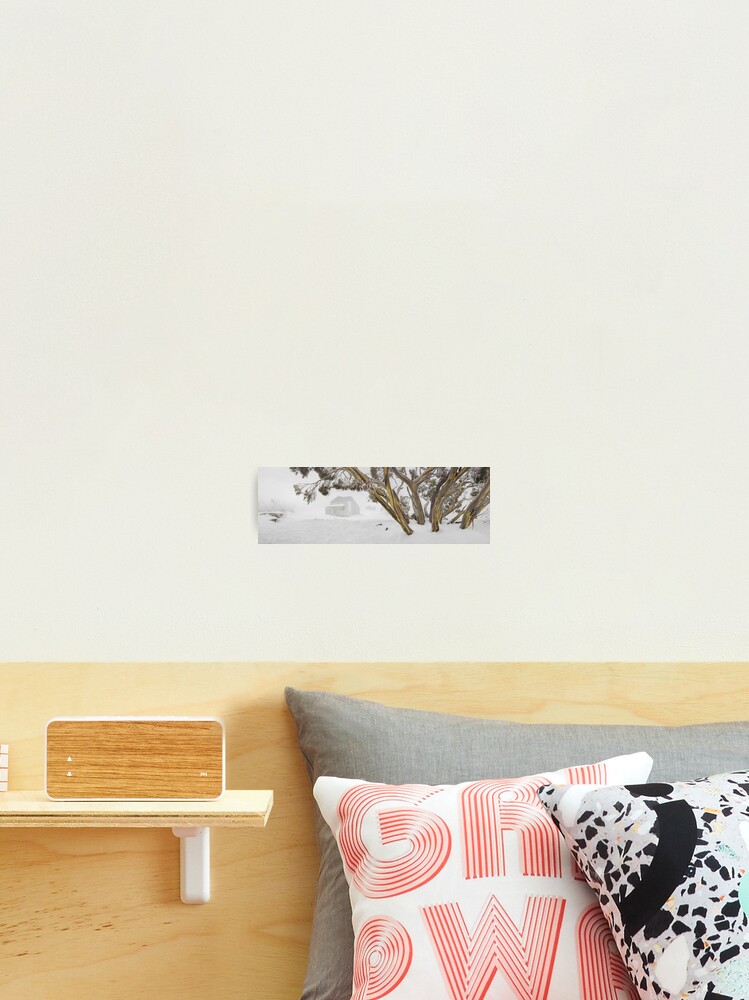 Thumbnail 1 of 3, Photographic Print, Blowhard Hut, Mt Hotham, Victoria, Australia designed and sold by Chockstone.