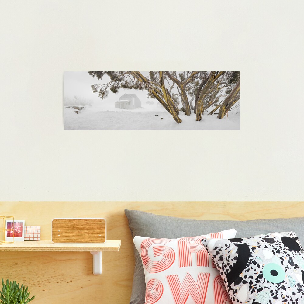 Blowhard Hut, Mt Hotham, Victoria, Australia Photographic Print