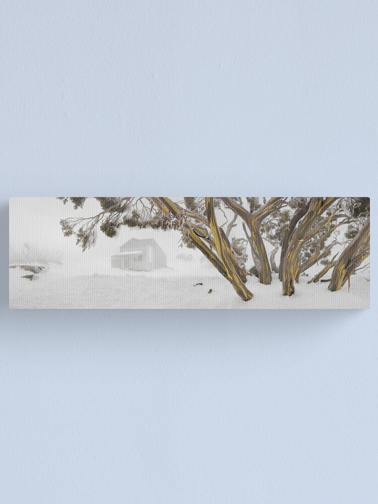 Alternate view of Blowhard Hut, Mt Hotham, Victoria, Australia Canvas Print