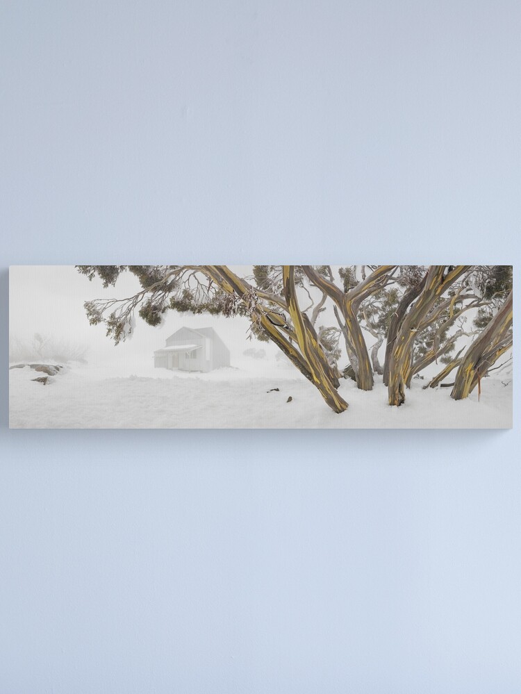 Alternate view of Blowhard Hut, Mt Hotham, Victoria, Australia Canvas Print
