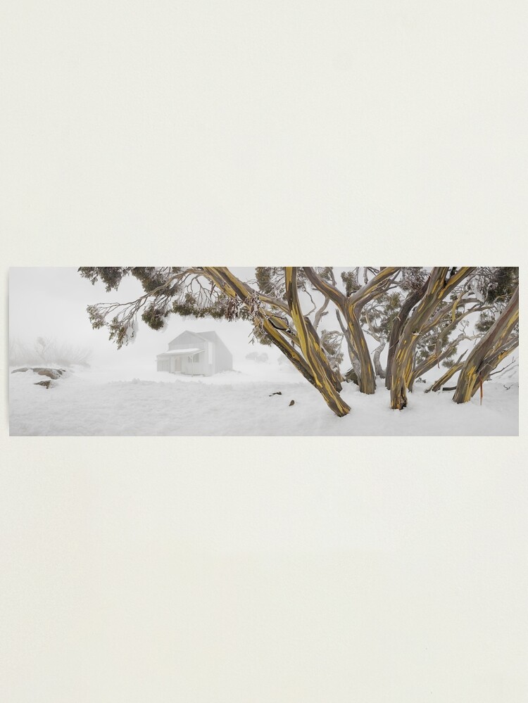 Alternate view of Blowhard Hut, Mt Hotham, Victoria, Australia Photographic Print