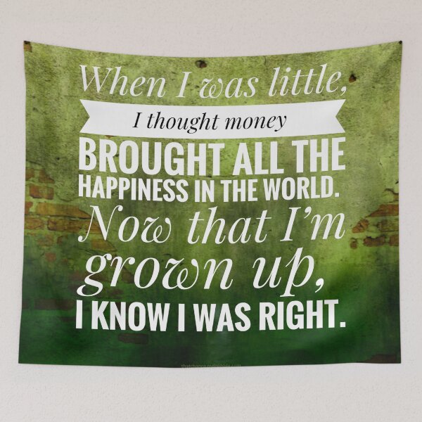 Item preview, Money and happiness  designed and sold by Trendature Online .