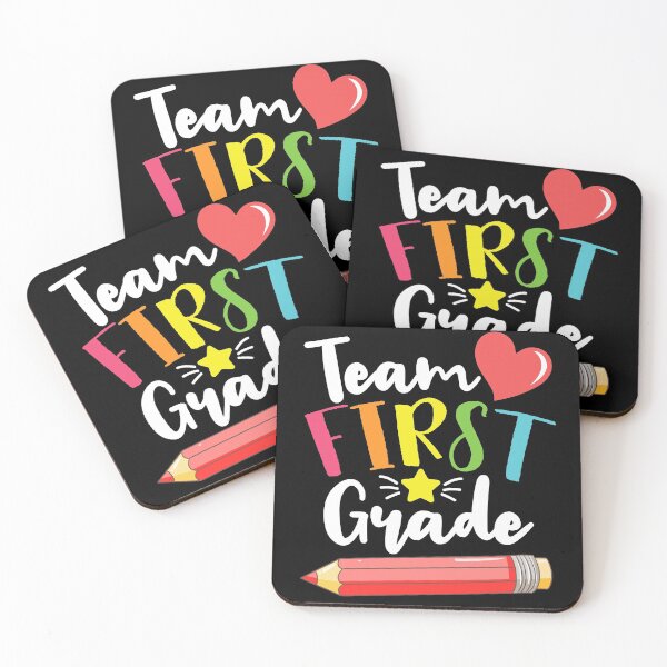 Item preview, Team First Grade Cute Back To School or First Day Of School Gift For First-Grade Teachers and Students  designed and sold by zenpatterns.