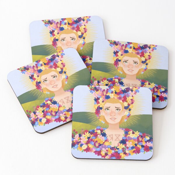 Item preview, Midsommar May Queen Illustration  designed and sold by misnamedplants.