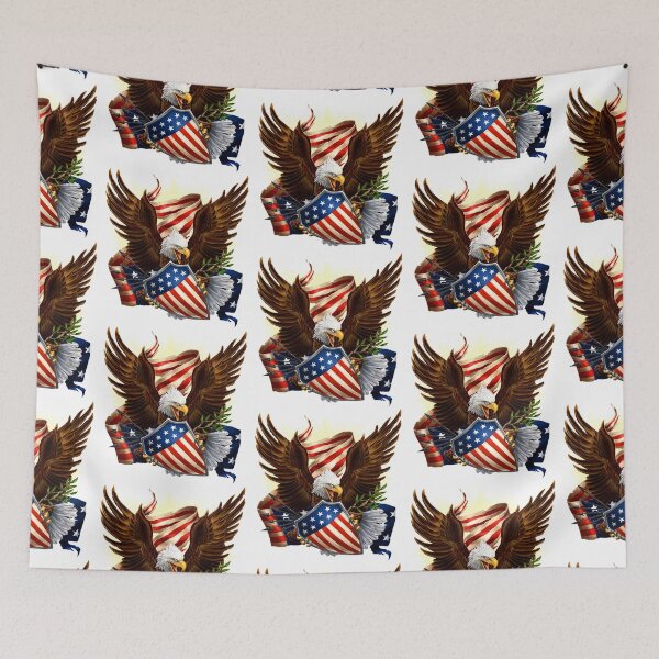 Artikelvorschau, EAGLE HOLDING AMERICAN FLAG SHIELD entworfen und verkauft von PetsandBeyond.